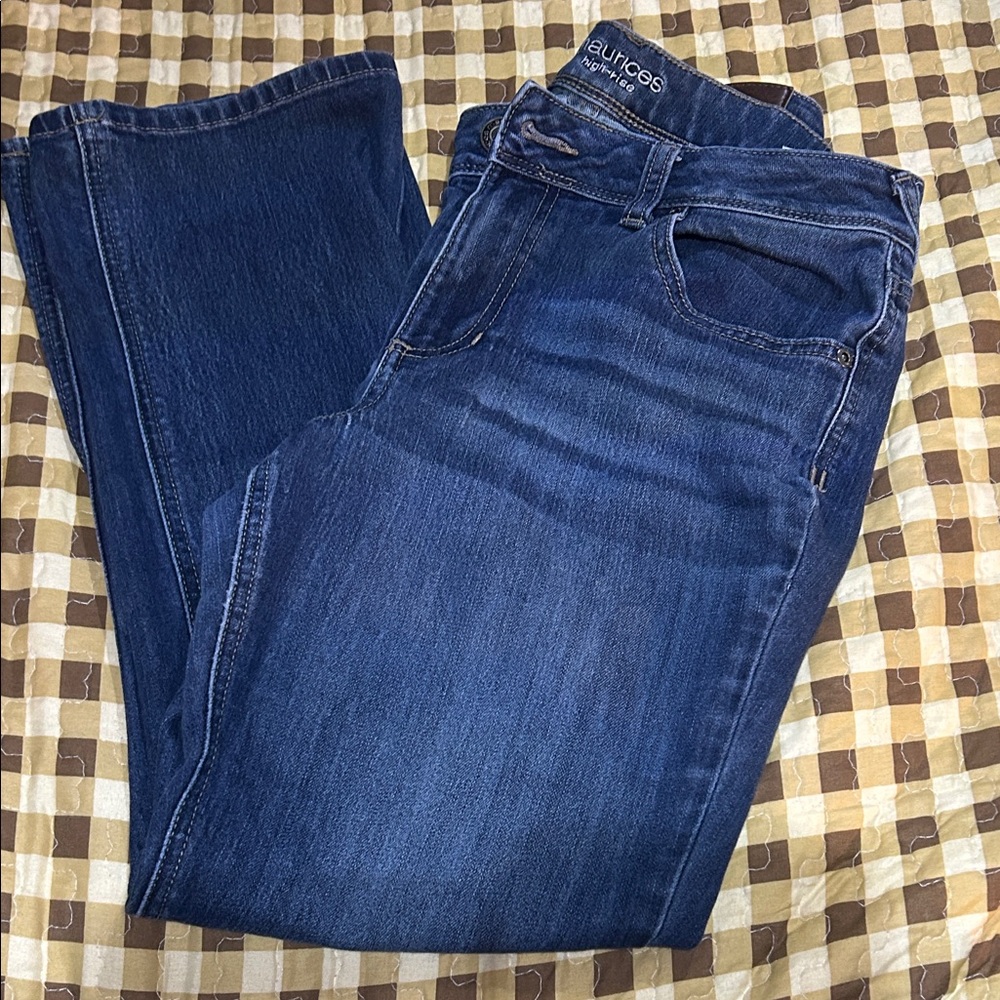 Maurices High Rise Women Jeans - Dark Blue
